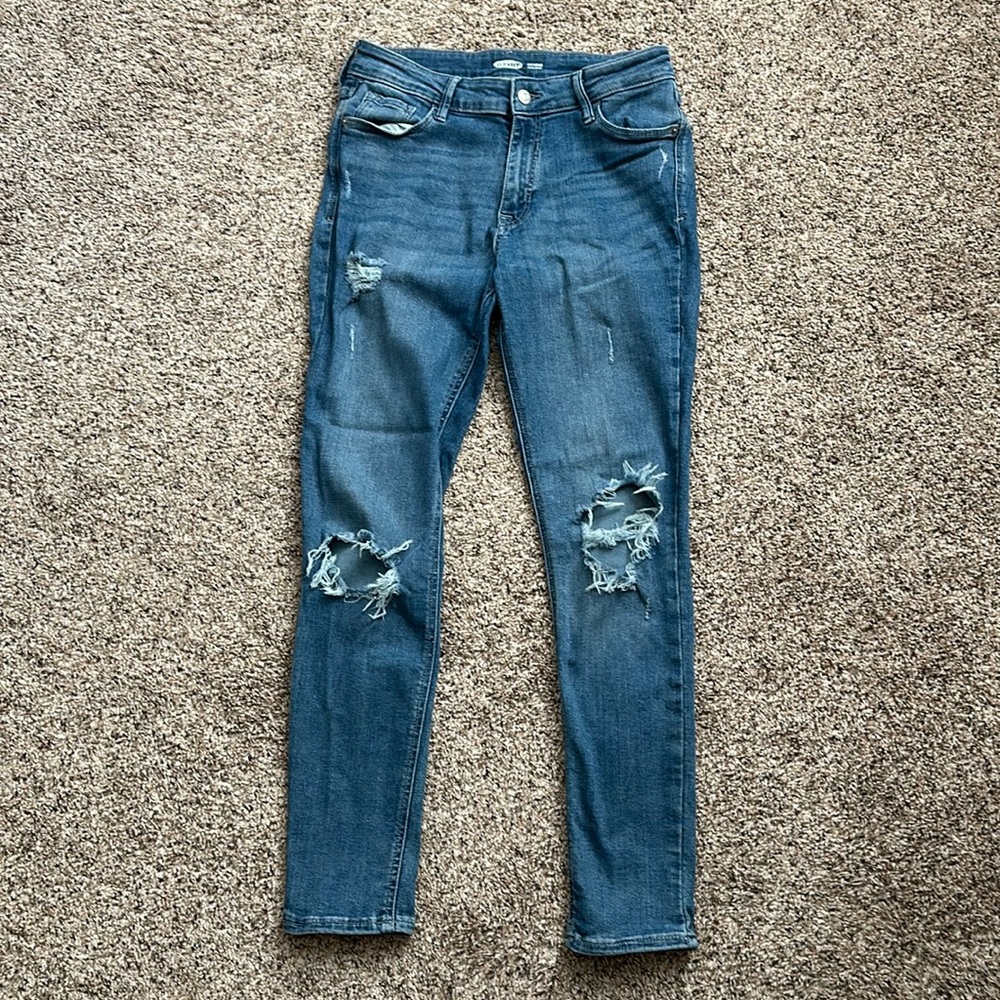 WOMENS OLD NAVY SUPER SKINNY JEANS